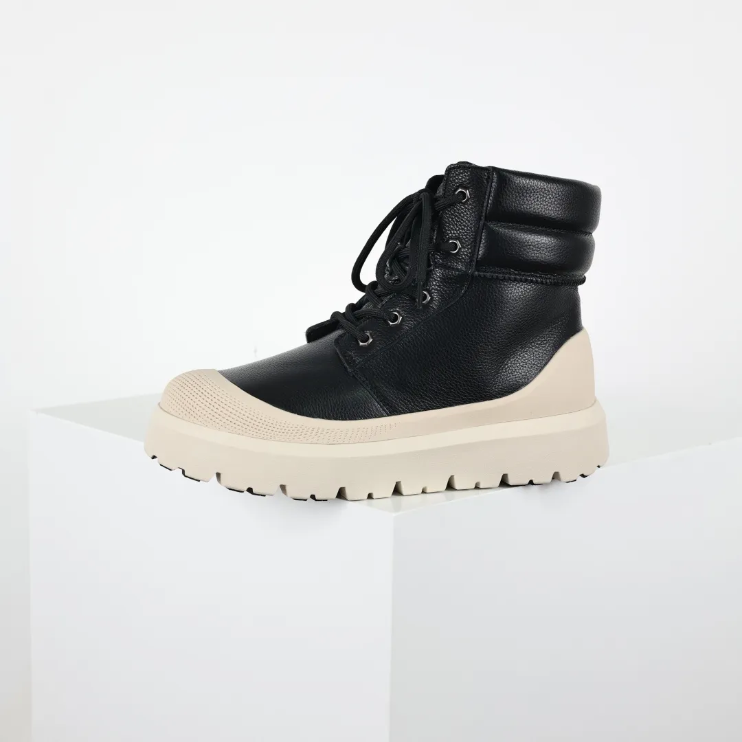 Copy price 💰720 Core recommendation Good price UGG sheepskin and fur integrated snow boots for men and women on the platform for foreign trade UGG Neumel Weather Hybrid men's high-top snow boots 1158208 Produced by the production line of a ten-year-old brand shoemaking factory, paying attention to every detail Longfeng A-grade genuine sheepskin and fur integrated products are completely manufactured in accordance with the ZP process. Size: 35 36 37 38 39 40 41 42 43 44 45